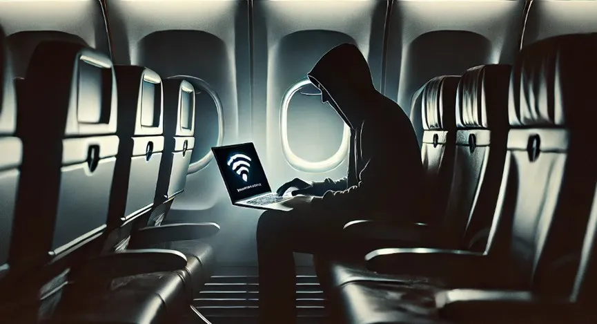 乘客在航班上架设恶意WiFi热点面临长达23年刑期